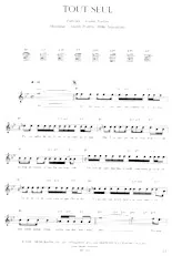 descargar la partitura para acordeón Tout seul (Interprètes : Les Colocs) en formato PDF