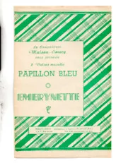 télécharger la partition d'accordéon Papillon bleu (Valse Musette) au format PDF