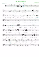 scarica la spartito per fisarmonica J'attendrai (Arrangement : Luc Markey) (Chant : Dalida) (Tango) in formato PDF