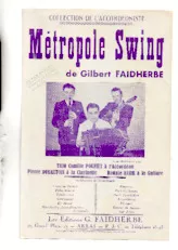 descargar la partitura para acordeón Métropole Swing en formato PDF