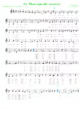scarica la spartito per fisarmonica Mooi zijn alle vrouwen (Toutes les femmes sont belles) (Arrangement : Luc Markey) (Valse) in formato PDF