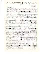 download the accordion score Musette à St Denis (Valse) in PDF format
