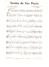descargar la partitura para acordeón Samba de São Paulo en formato PDF