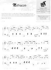 télécharger la partition d'accordéon Nabucco (Arrangement : Henry Lemarchand) (Slow Ballade) au format PDF
