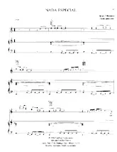 télécharger la partition d'accordéon Nada especial (Chant : Marcos Witt) (Slow) au format PDF