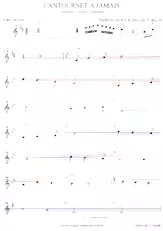 télécharger la partition d'accordéon Cantournet à Jamais (Valse Bourrée Chantée) au format PDF