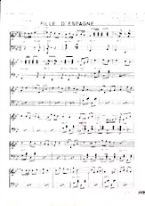 scarica la spartito per fisarmonica Fille d'espagne (Paso Doble) in formato PDF