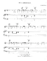 télécharger la partition d'accordéon No Cambiaria (Chant : Marcos Witt) (Disco Rock) au format PDF