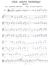 télécharger la partition d'accordéon Viva Santo Domingo (Bachata) au format PDF
