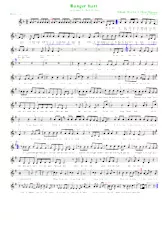 télécharger la partition d'accordéon Banger hart (Arrangement : Luc Markey) (Chant : Rob De Nijs) (Boléro) au format PDF