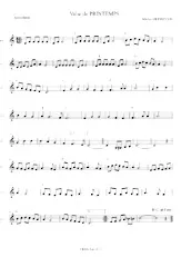 scarica la spartito per fisarmonica Valse du Printemps in formato PDF