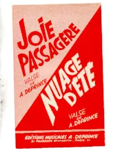 télécharger la partition d'accordéon Joie passagère (Valse) au format PDF