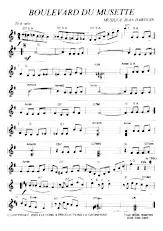 download the accordion score Boulevard du musette (Valse) in PDF format