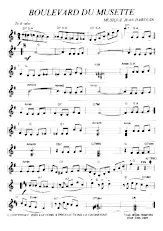 descargar la partitura para acordeón Boulevard du musette (Valse) en formato PDF