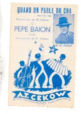 télécharger la partition d'accordéon Pépé Baïon (Orchestration) au format PDF