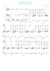 télécharger la partition d'accordéon Hij kwam terug (Korenbloemen blauw) (Arrangement : Luc Markey) (Valse) au format PDF