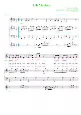 scarica la spartito per fisarmonica Lili Marleen (Arrangement : Luc Markey) (Chant : Anneke Douma / Marlene Dietrich) (Marche) in formato PDF