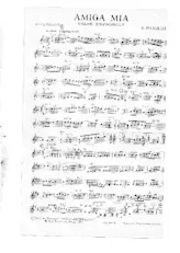 descargar la partitura para acordeón Amiga mia (Valse Espagnole) en formato PDF