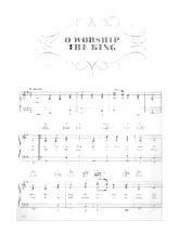 télécharger la partition d'accordéon O Worship the King (Valse Lente) au format PDF