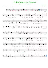 download the accordion score O Zwarte Zigeuner (Du Schwarzer Zigeuner) (Arrangement : Luc Markey) (Tango) in PDF format