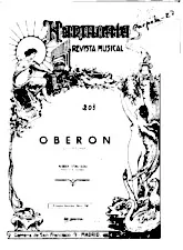 download the accordion score Oberon (Arrangement : J M Izquierde) (Ouverture) in PDF format