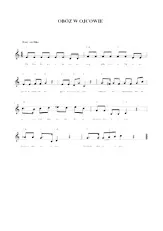descargar la partitura para acordeón Obóz w ojcowie (Marche) en formato PDF