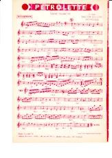 télécharger la partition d'accordéon Pétrolette (Valse Musette) au format PDF