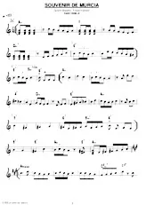 scarica la spartito per fisarmonica Souvenir de Murcia (Paso Doble) in formato PDF