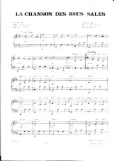 scarica la spartito per fisarmonica La chanson des becs salés (Valse Chantée) in formato PDF