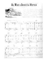 scarica la spartito per fisarmonica Oh, what a beutiful mornin' (Du Film : Oklahoma) (Chant : Gordon MacRae) (Valse) in formato PDF