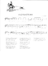 télécharger la partition d'accordéon Old Rattler (Arrangement : Frank Rich) (Chant : Grandpa Jones) (Bluegrass) au format PDF
