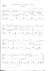 télécharger la partition d'accordéon On suuri sun rantas autius (Arrangement : Henner Diederich / Martina Schumeckers) (Folk) au format PDF
