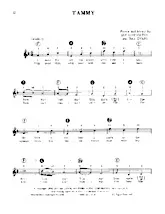 download the accordion score Tammy in PDF format