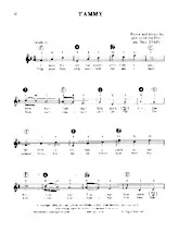 télécharger la partition d'accordéon Tammy au format PDF