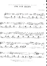 descargar la partitura para acordeón One for Helen (Jazz) en formato PDF