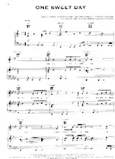 scarica la spartito per fisarmonica One sweet day (Slow) in formato PDF