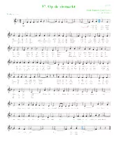 descargar la partitura para acordeón Op de Vismarkt en formato PDF