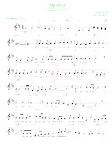 scarica la spartito per fisarmonica Op straat (Streets of London) (Arrangement : Luc Markey) (Chant : Guus Meeuwis) (Rumba) in formato PDF
