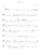 télécharger la partition d'accordéon Op straat (Streets of London) (Arrangement : Luc Markey) (Chant : Guus Meeuwis) (Rumba) au format PDF