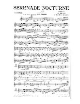 télécharger la partition d'accordéon Sérénade nocturne (Arrangement : Jean Degeorge) (Valse) au format PDF