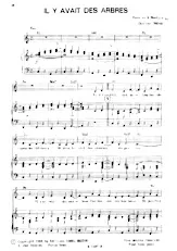 download the accordion score Il y avait des arbres (Fox) in PDF format