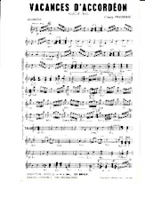 descargar la partitura para acordeón Vacances d'Accordéon (Marche - Rag) en formato PDF
