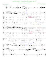 télécharger la partition d'accordéon Brandend zand (Heisser sand) (Arrangement : Luc Markey) (Chant : Anneke Grönloch) (Quickstep Fox) au format PDF