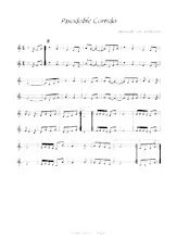 scarica la spartito per fisarmonica Pasodoble Corrido (Interprète : Os Campaneiros) in formato PDF