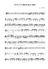 descargar la partitura para acordeón Nuit et brouillard en formato PDF