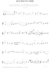 scarica la spartito per fisarmonica Azzurro di Capri (Boléro Béguine) in formato PDF