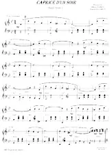 scarica la spartito per fisarmonica Caprice d'un soir (Valse Lente) in formato PDF