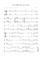 download the accordion score Pasodoble de San Roque (Interprète : Gateiros Irmans Portela) in PDF format