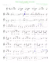 télécharger la partition d'accordéon Een kind zonder moeder (Arrangement : Luc Markey) (Chant : Mieke) (Valse Lente) au format PDF