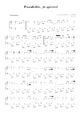 download the accordion score Pasodoble, te quiero (Relevé) in PDF format
